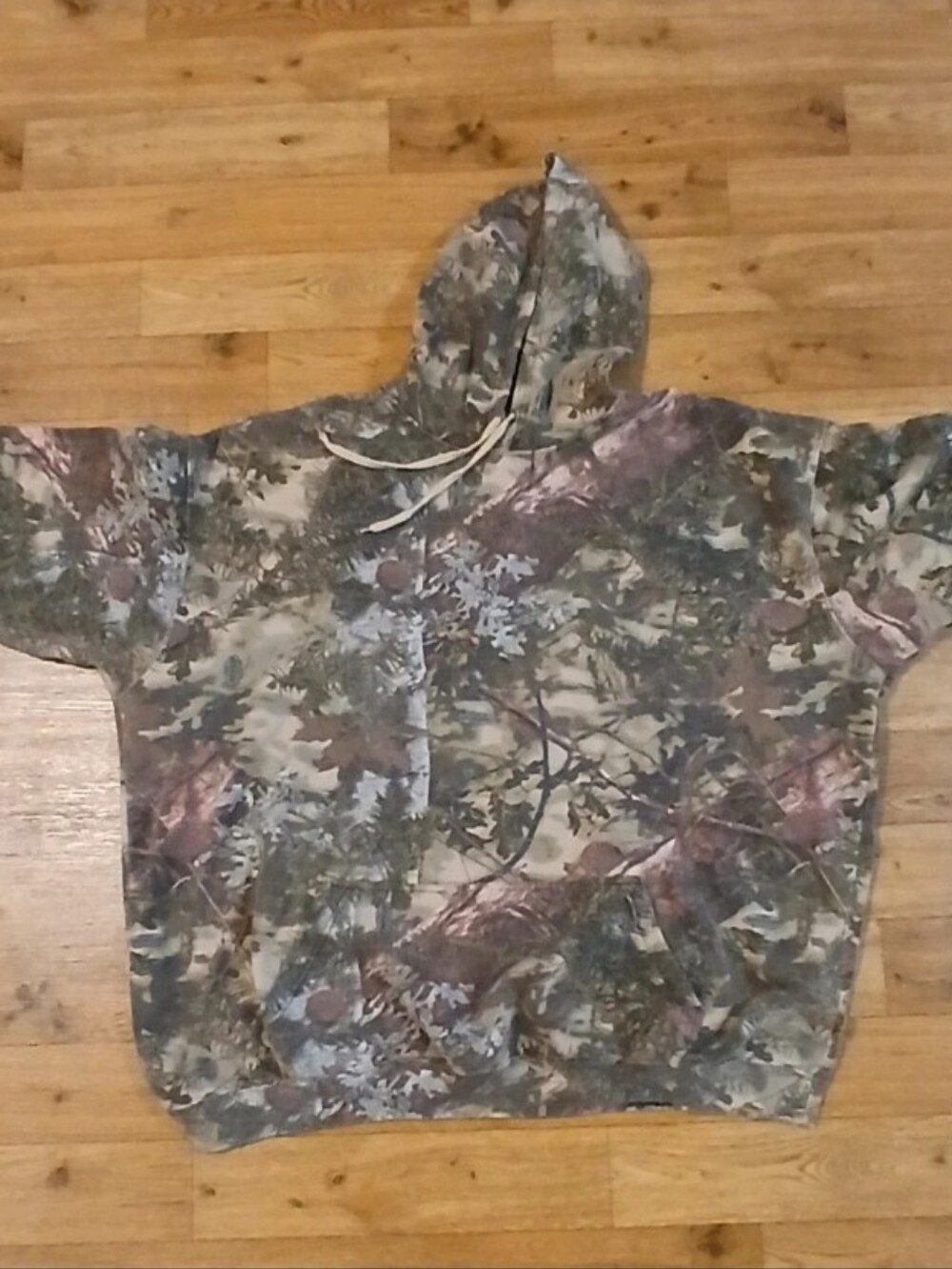 4xl Camo Hoodie Kangaroo Pockets